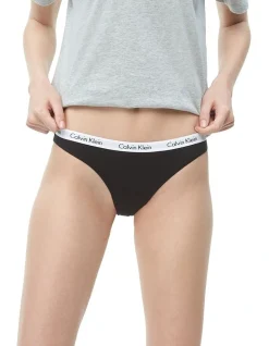 Calvin Klein Carousel Thong Black
