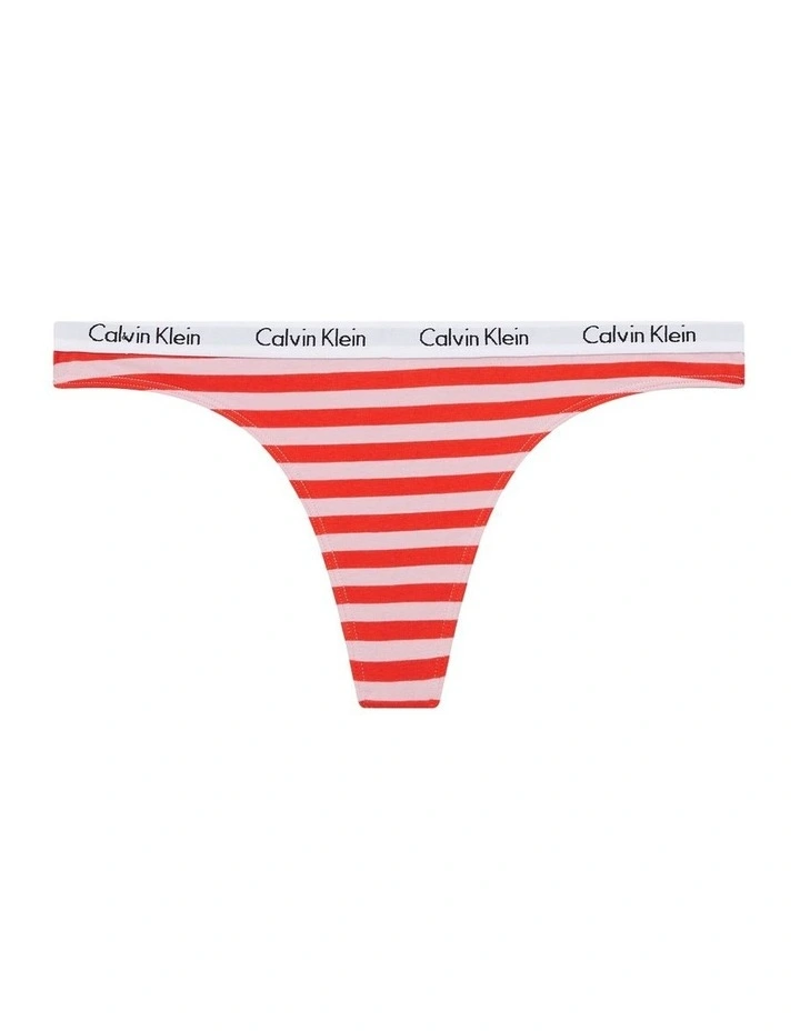 Carousel Thong Red/Pink Calvin Klein Carousel Thong Red/Pink -Calvin Klein Sales