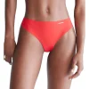 Calvin Klein Invisibles Thong Brief In Red