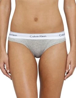 Calvin Klein Modern Cotton Bikini Brief In Grey