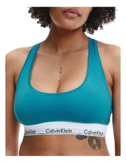 Calvin Klein Modern Cotton Unlined Bralette Tapestry Teal 2 Calvin Klein Modern Cotton Unlined Bralette Tapestry Teal -Calvin Klein Sales 350207740 522018190 3 720x928