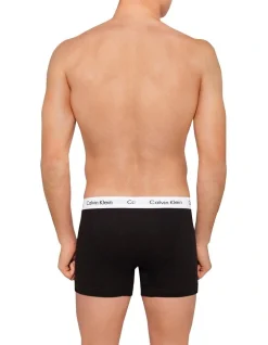 Calvin Klein Cotton Stretch Trunk Black 3 Pack -Calvin Klein Sales 363727630 3 2 720x928