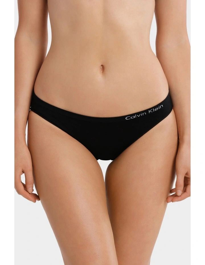 Pure Seamless Bikini Brief Black Calvin Klein Pure Seamless Bikini Brief Black -Calvin Klein Sales