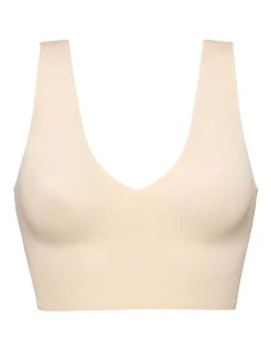 Calvin Klein Invisibles Comfort Lightly Lined V Neck Bralette Bare Beige -Calvin Klein Sales 638765470 906736870 4 720x928