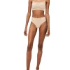Calvin Klein Invisibles Comfort Lightly Lined Bralette Retro Bra Bare Beige