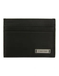 Calvin Klein Smooth Plaque Cardholder