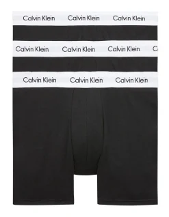 Calvin Klein Cotton Stretch Boxer Brief Black 3 Pack -Calvin Klein Sales 702248410 4 720x928