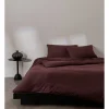 Calvin Klein Modern Cotton Harrison Quilt Cover In Burgundy