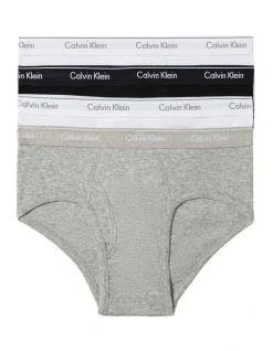 Calvin Klein Cotton Classics Brief Grey/White 4 Pack
