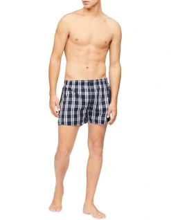 Calvin Klein Cotton Classics Woven Boxer Navy 3 Pack -Calvin Klein Sales 758714140 3 720x928