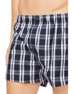 Calvin Klein Cotton Classics Woven Boxer Navy 3 Pack -Calvin Klein Sales 758714140 4 720x928