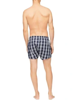 Calvin Klein Cotton Classics Woven Boxer Navy 3 Pack -Calvin Klein Sales 758714140 5 720x928