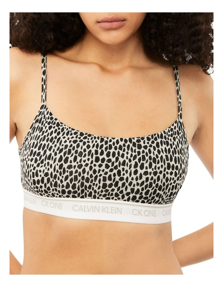 CK One Cotton String Bralette in Grey Calvin Klein CK One Cotton String Bralette In Grey -Calvin Klein Sales