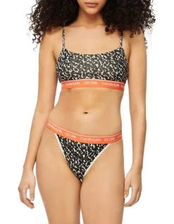 Calvin Klein CK One Cotton String Bralette In Assorted