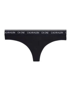 Calvin Klein CK One Cotton Thong In Black 4 Calvin Klein CK One Cotton Thong In Black -Calvin Klein Sales 766297450 766336240 5 720x928