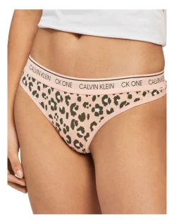 Calvin Klein Ck One Cotton Thong Brief In Peach Melba -Calvin Klein Sales 766297450 898014610 3 720x928