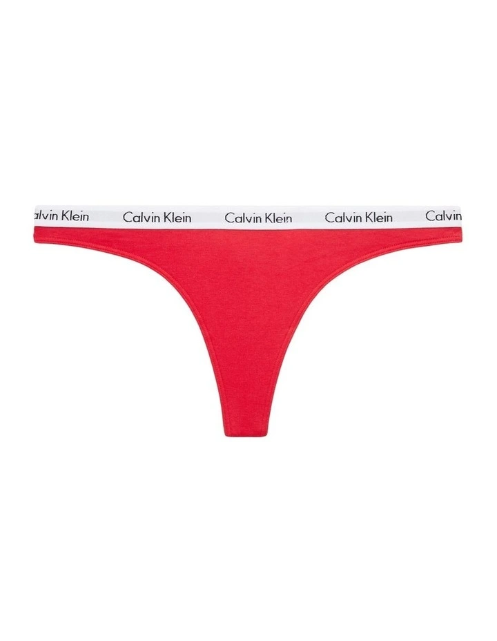 Carousel Thong Brief In Red Calvin Klein Carousel Thong Brief In Red -Calvin Klein Sales