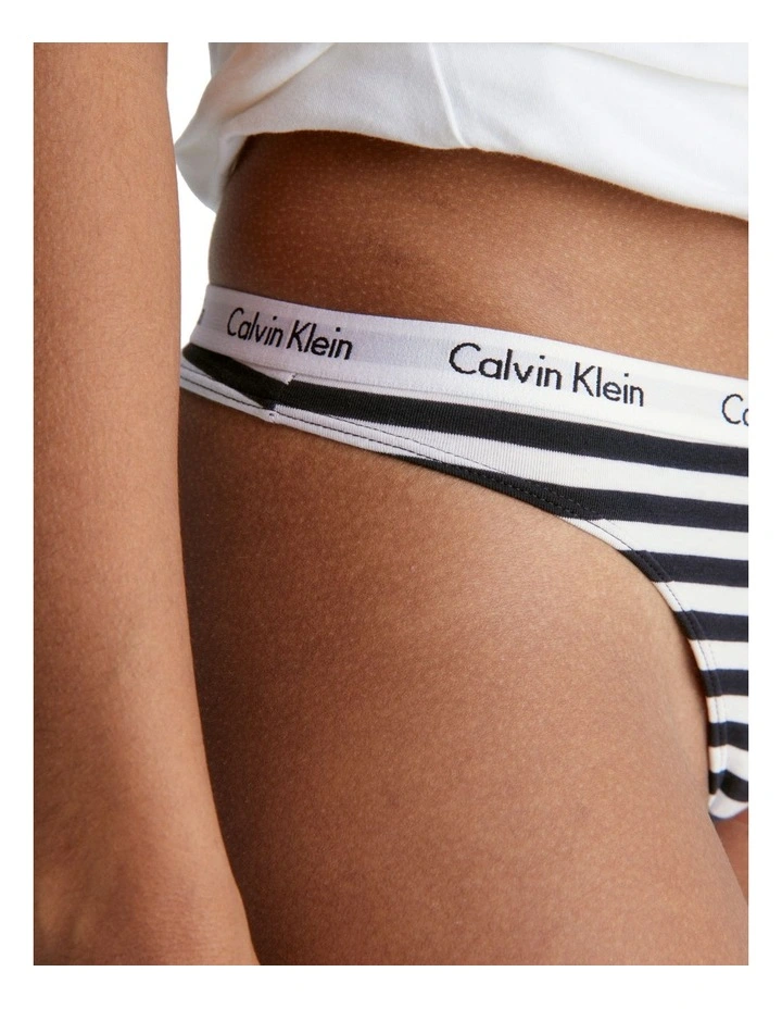 Carousel Thong in Blue Stripe Calvin Klein Carousel Thong In Blue Stripe -Calvin Klein Sales