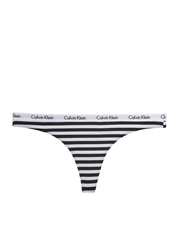 Carousel Thong in Blue Stripe Calvin Klein Carousel Thong In Blue Stripe -Calvin Klein Sales
