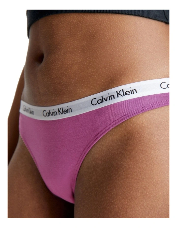 Carousel Thong in Purple Calvin Klein Carousel Thong In Purple -Calvin Klein Sales