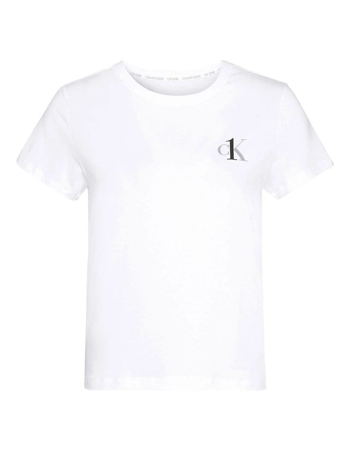Ck One Lounge T-Shirt White Calvin Klein Ck One Lounge T-Shirt White -Calvin Klein Sales