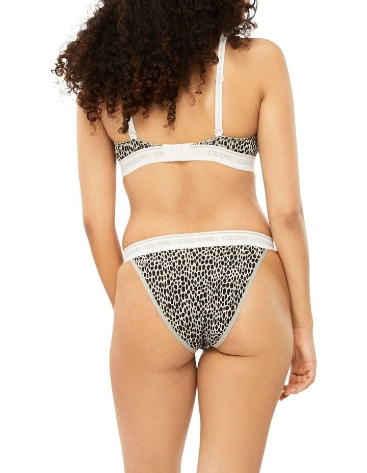 CK One Cotton Brazilian Brief in Grey Calvin Klein CK One Cotton Brazilian Brief In Grey -Calvin Klein Sales
