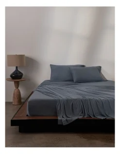 Calvin Klein Modern Cotton Harrison Sheeting In Dusk