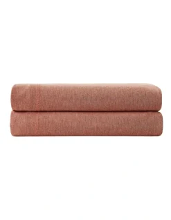 Calvin Klein Modern Cotton Harrison Sheeting In Terracotta -Calvin Klein Sales 771590800 919026280 4 720x928