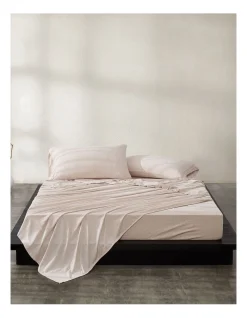 Calvin Klein Modern Cotton Harrison Sheeting In Alabaster