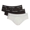 Calvin Klein Cotton Stretch Brief Black/Grey 3 Pack