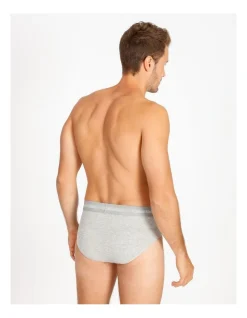 Calvin Klein Cotton Stretch Brief Black/Grey 3 Pack -Calvin Klein Sales 788970700 3 720x928