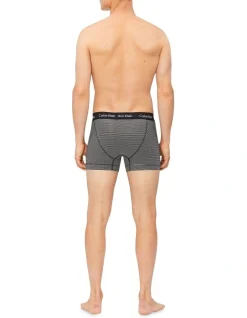 Calvin Klein Cotton Stretch Trunk White/Black 3 Pack -Calvin Klein Sales 788970970 3 720x928
