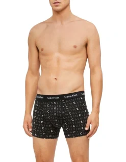 Calvin Klein Cotton Stretch Trunk Black/Grey 3 Pack -Calvin Klein Sales 788971060 4 720x928
