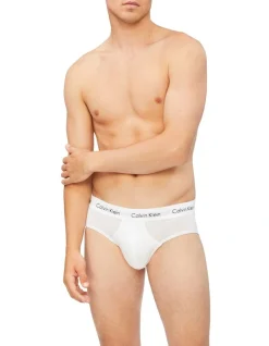 Calvin Klein Cotton Stretch Hip Brief White 3 Pack -Calvin Klein Sales 788971420 3 720x928