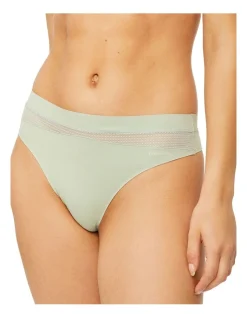 Calvin Klein Perfectly Fit Flex Thong Brief In Green -Calvin Klein Sales 792748450 945783640 3 720x928
