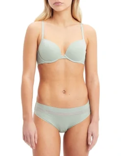 Calvin Klein Perfectly Fit Flex Bikini Brief In Green