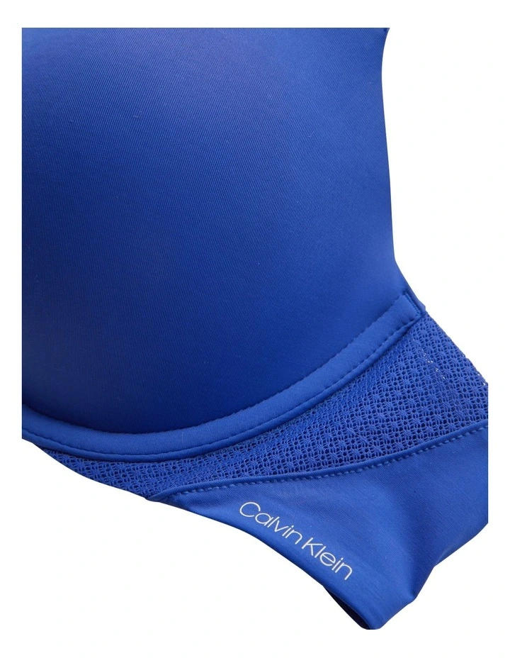 Perfectly Fit Flex Push Up Plunge Bra In Blue Calvin Klein Perfectly Fit Flex Push Up Plunge Bra In Blue -Calvin Klein Sales