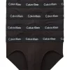Calvin Klein Cotton Stretch Briefs 5 Pack In Black