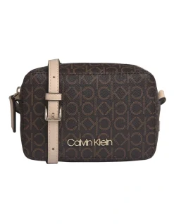 Calvin Klein Brown Camera Crossbody Bag K60K6074490HJ
