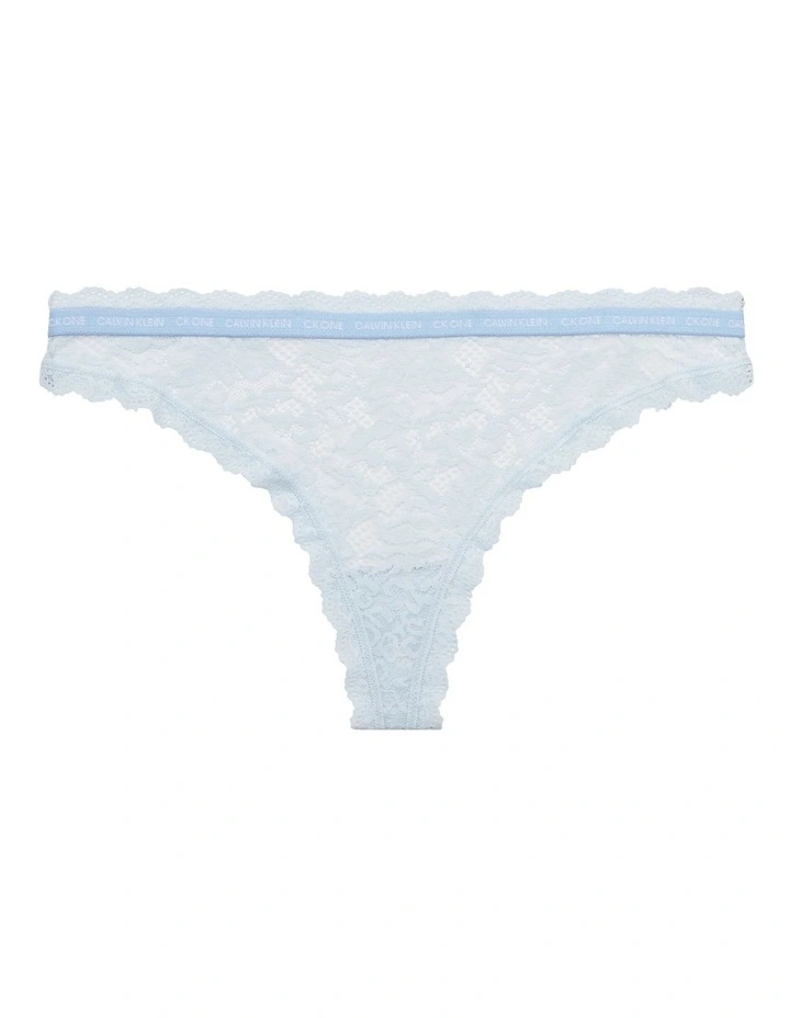 CK One Lace Thong Brief In Blue Calvin Klein CK One Lace Thong Brief In Blue -Calvin Klein Sales