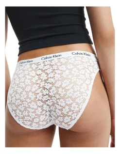 Calvin Klein Carousel Lace Bikini Brief In Silver Haze -Calvin Klein Sales 831699820 929606230 3 720x928