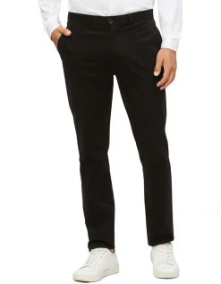 Calvin Klein Sateen Stretch X-Slim Chino Pant Black