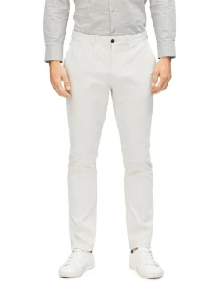 Calvin Klein Sateen Stretch X-Slim Chino Pant Stone
