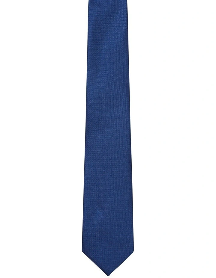 Plain Navy Tie Calvin Klein Plain Navy Tie -Calvin Klein Sales
