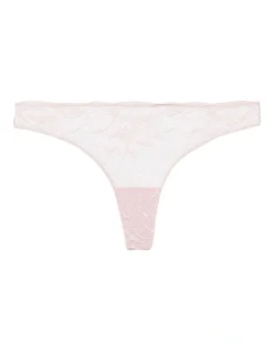 Calvin Klein Seductive Comfort Lotus Floral Thong In Pink 3 Calvin Klein Seductive Comfort Lotus Floral Thong In Pink -Calvin Klein Sales 851671810 851672890 4 720x928