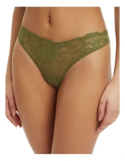 Calvin Klein Seductive Comfort Lotus Floral Thong Brief In Khaki 2 Calvin Klein Seductive Comfort Lotus Floral Thong Brief In Khaki -Calvin Klein Sales 851671810 945785800 3 720x928