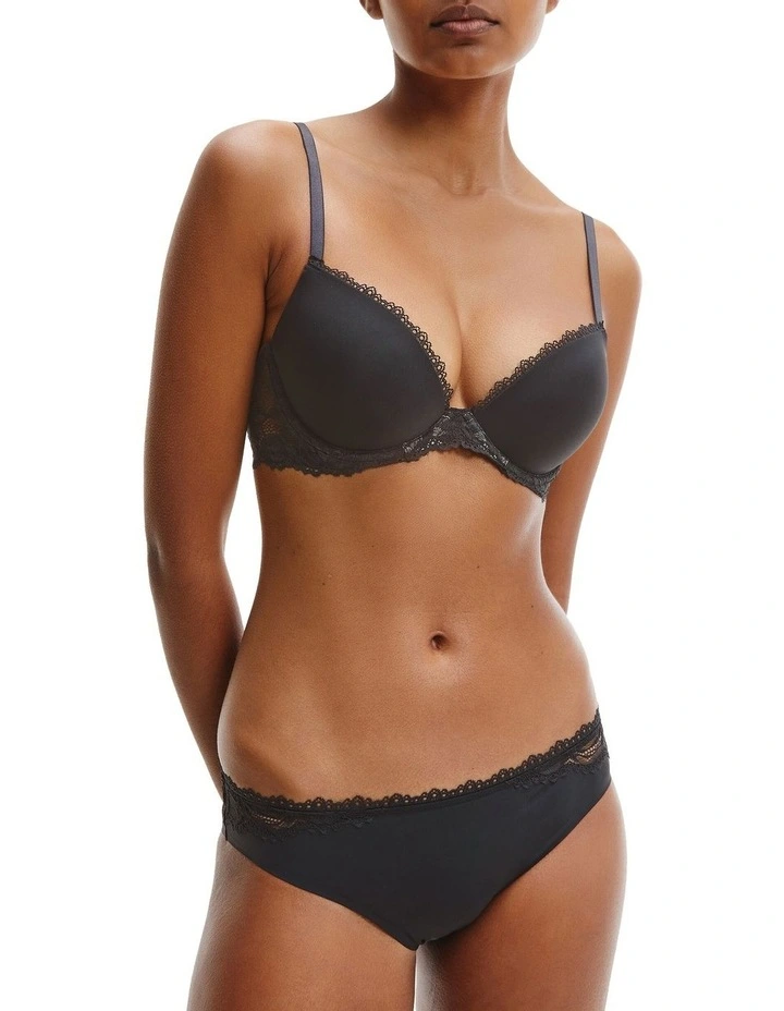 Seductive Comfort Lotus Floral Bikini Brief Black Calvin Klein Seductive Comfort Lotus Floral Bikini Brief Black -Calvin Klein Sales