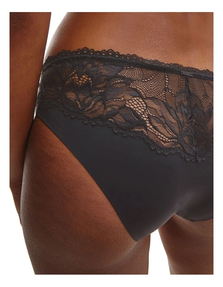 Seductive Comfort Lotus Floral Bikini Brief Black Calvin Klein Seductive Comfort Lotus Floral Bikini Brief Black -Calvin Klein Sales