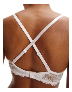 Calvin Klein Seductive Comfort Lotus Floral Push-Up T-Shirt Bra Pink -Calvin Klein Sales 851722120 4 4 720x928