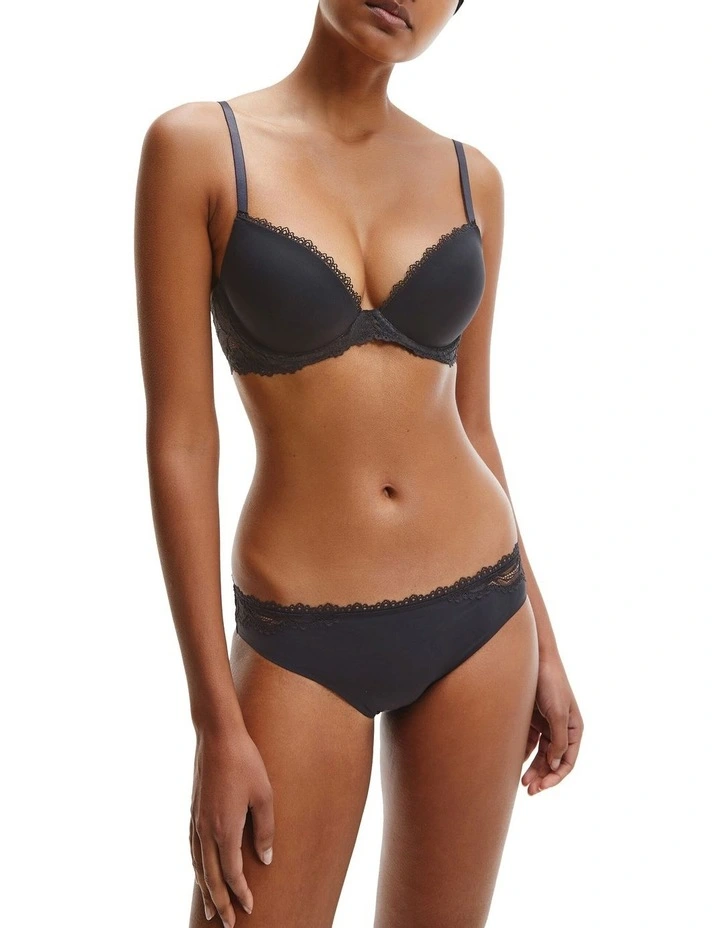 Seductive Comfort Lotus Floral Push-Up T-Shirt Bra Black Calvin Klein Seductive Comfort Lotus Floral Push-Up T-Shirt Bra Black -Calvin Klein Sales